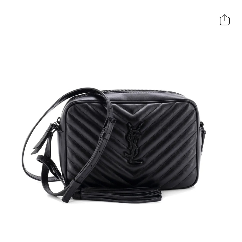 SAINT LAURENT Lou Camera leather crossbody bag